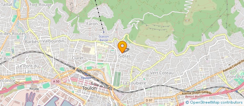 localisation de l'entreprise MONSIEUR SELLIS DENNES  TOULON