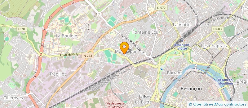 localisation de l'entreprise MONSIEUR SELM VIEILLE à BESANCON