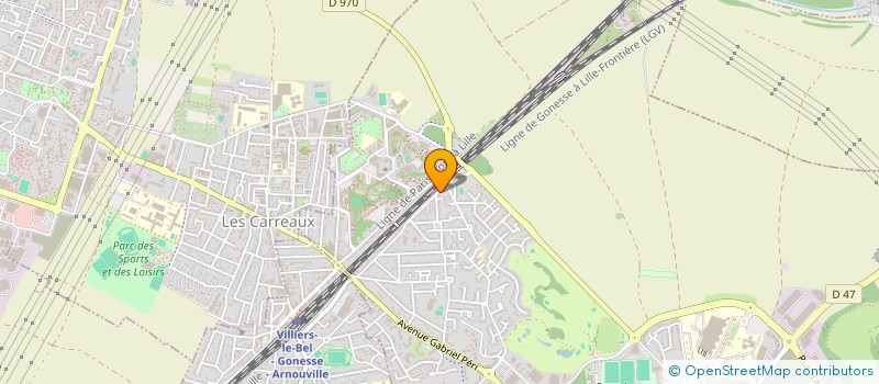 localisation de l'entreprise MONSIEUR SELMAN DEMIR à GONESSE