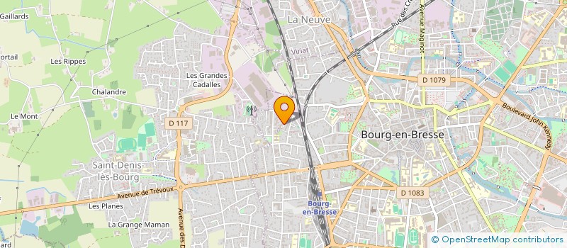 localisation de l'entreprise MONSIEUR SELMAN KURTISHI à BOURG-EN-BRESSE