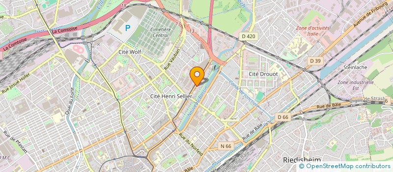 localisation de l'entreprise MONSIEUR SELMAN SOK à MULHOUSE