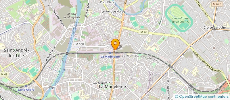 localisation de l'entreprise MONSIEUR SELMANE DAHMANI à MARCQ-EN-BARŒUL
