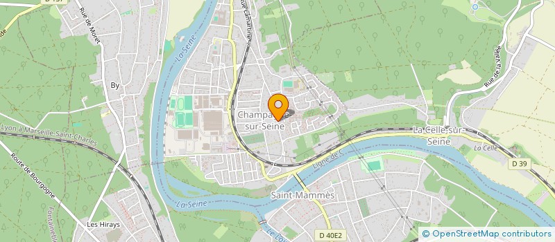 localisation de l'entreprise MONSIEUR SELMENE AFAIFIA  CHAMPAGNE-SUR-SEINE