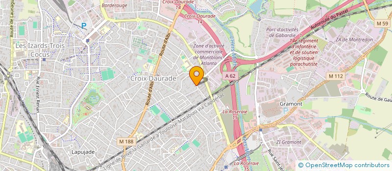 localisation de l'entreprise MONSIEUR SELMENE FARHI  TOULOUSE