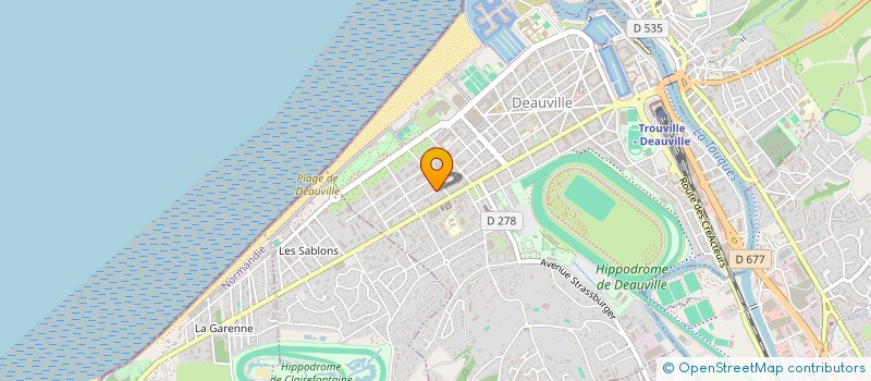 localisation de l'entreprise MONSIEUR SELVARATNAM SASIKUMAR  DEAUVILLE