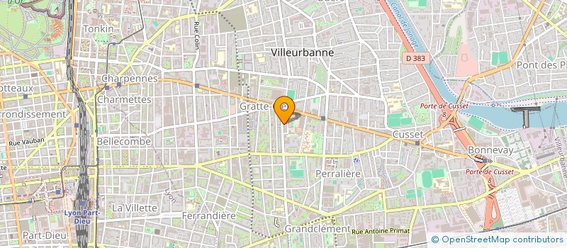 localisation de l'entreprise MONSIEUR SELVE DE DREUILLE à VILLEURBANNE