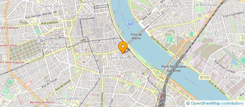 localisation de l'entreprise MONSIEUR SELYAMI HYUSEINALI  BORDEAUX