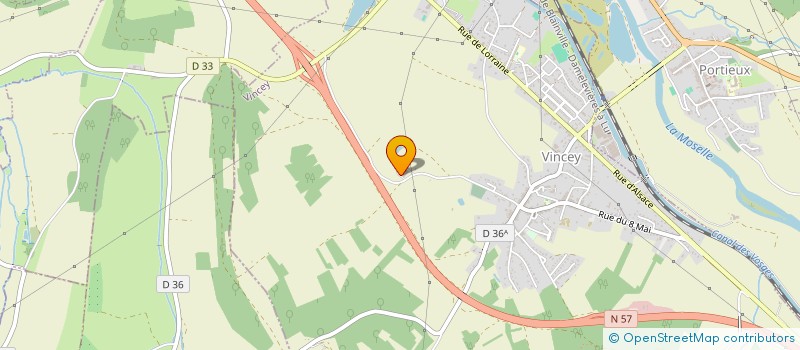 localisation de l'entreprise MONSIEUR SELYM FILALI  VINCEY