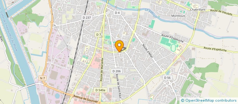 localisation de l'entreprise MONSIEUR SELYM HASSAINE-DAOUADJI  MONTELIMAR