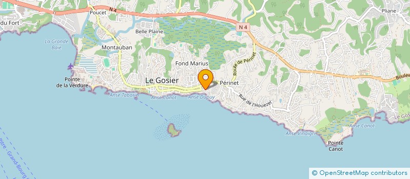 localisation de l'entreprise MONSIEUR SEM PATARACH à LE GOSIER