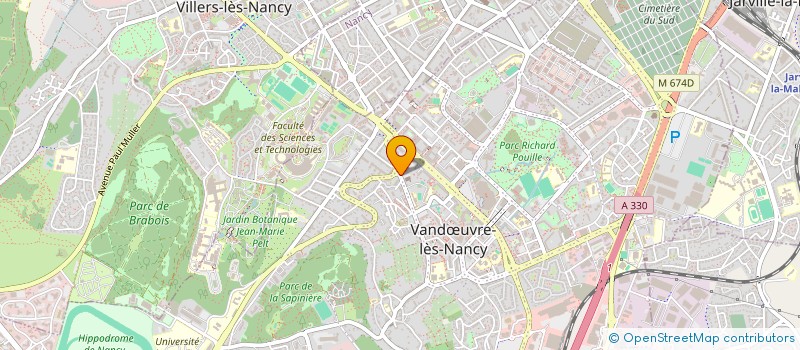 localisation de l'entreprise MONSIEUR SEM TOGNO  VANDUVRE-LES-NANCY