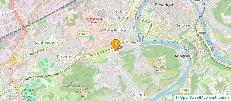 localisation de l'entreprise MONSIEUR SEM-YAZEM VAZQUEZ CUEVAS à BESANCON