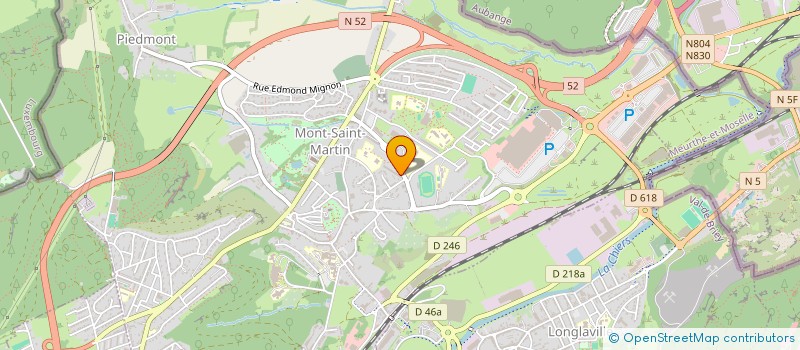 localisation de l'entreprise MONSIEUR SEMAIL HADJI  MONT-SAINT-MARTIN