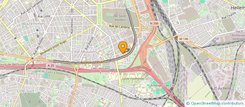 localisation de l'entreprise MONSIEUR SEMI IBEN ALI à LILLE