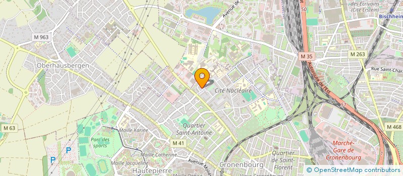 localisation de l'entreprise MONSIEUR SEMI SCHLICK  STRASBOURG