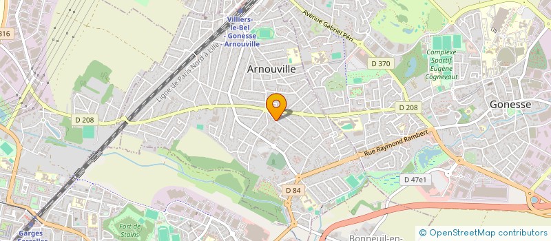 localisation de l'entreprise MONSIEUR SEMIH BOZAN  ARNOUVILLE