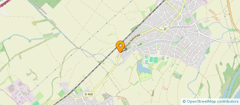 localisation de l'entreprise MONSIEUR SEMIH DEMIRHAN  GAMBSHEIM