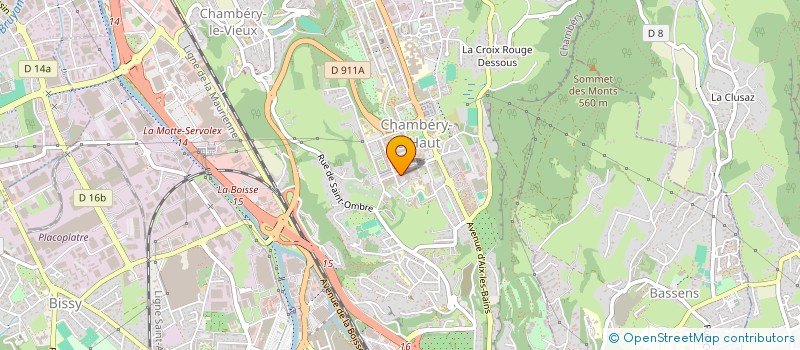 localisation de l'entreprise MONSIEUR SEMIH DOGANSOY  CHAMBERY