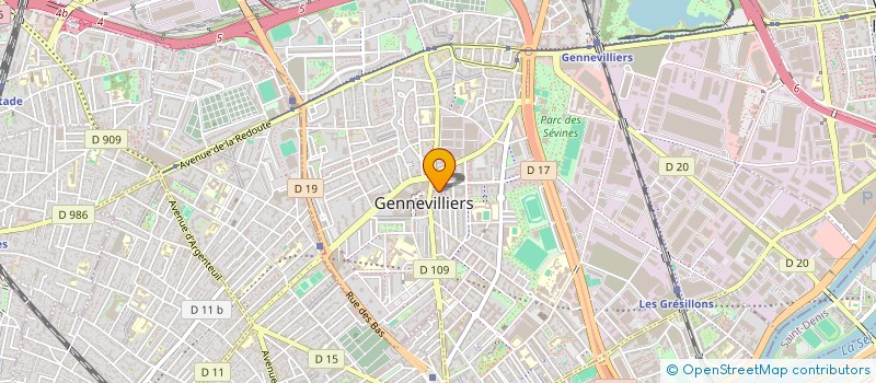 localisation de l'entreprise MONSIEUR SEMIH GROENEN  GENNEVILLIERS