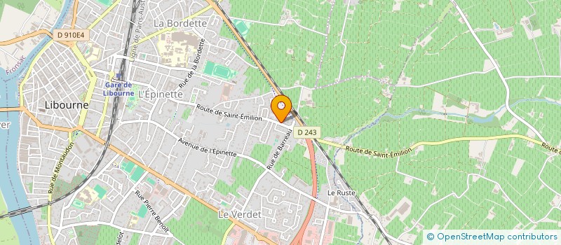 localisation de l'entreprise MONSIEUR SEMIH MEHDOUI  MOULIETS-ET-VILLEMARTIN