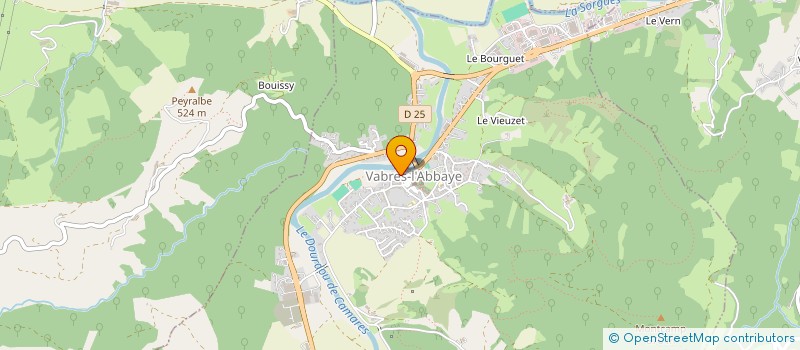localisation de l'entreprise MONSIEUR SEMIH SALLABAS  VABRES-L'ABBAYE