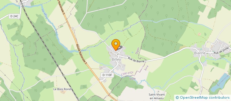 localisation de l'entreprise MONSIEUR SEMIH SEVINC  BILLEY