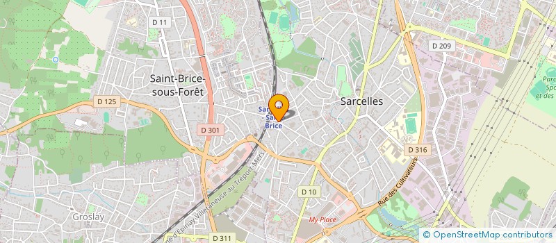 localisation de l'entreprise MONSIEUR SEMIH YILDIZ  SARCELLES