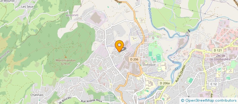 localisation de l'entreprise MONSIEUR SEMIN OZKAN  ANNONAY