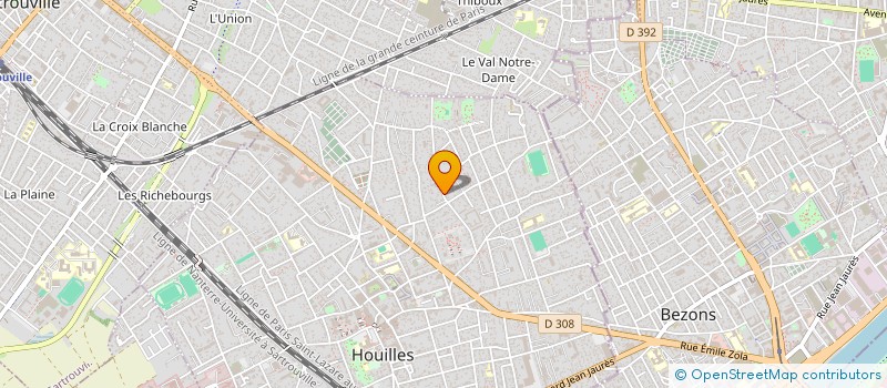 localisation de l'entreprise MONSIEUR SEMION JOSAN  HOUILLES