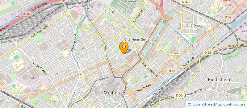localisation de l'entreprise MONSIEUR SEMIR BRAHIMI à MULHOUSE