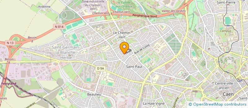 localisation de l'entreprise MONSIEUR SEMIR MUHIC à CAEN