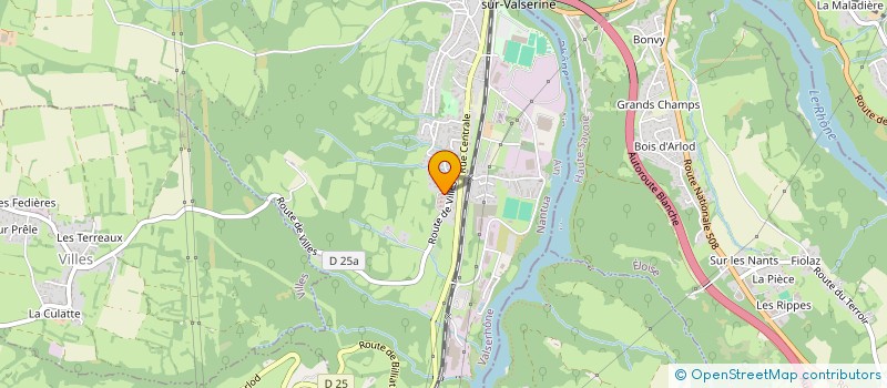 localisation de l'entreprise MONSIEUR SEMIR SEJDIC à VALSERHONE