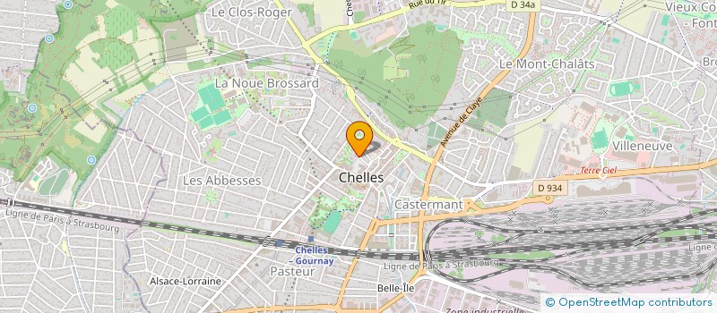 localisation de l'entreprise MONSIEUR SEMSETTIN AVSAR  CHELLES