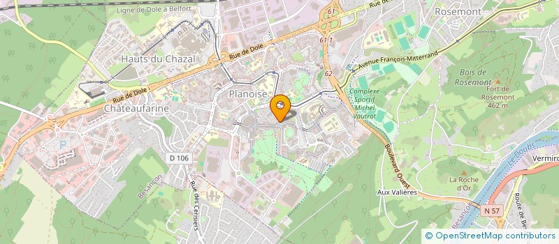localisation de l'entreprise MONSIEUR SEMSUDIN DZUHO à BESANCON