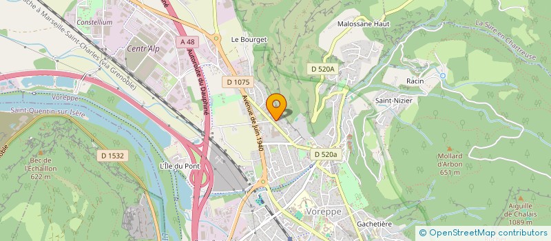 localisation de l'entreprise MONSIEUR SEMY AIT MOUSSA  VOREPPE