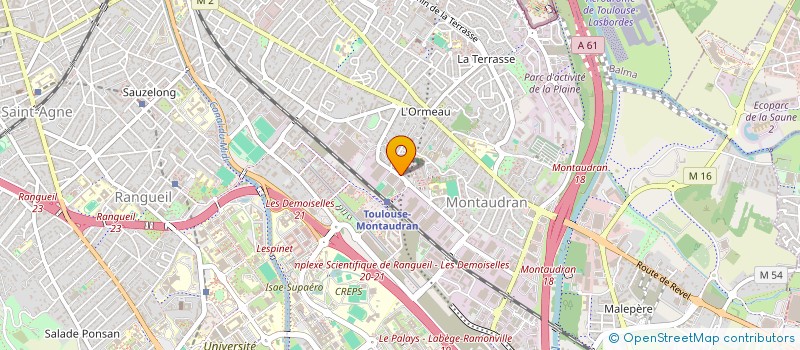 localisation de l'entreprise MONSIEUR SEMY CHAKOUR  TOULOUSE