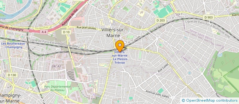 localisation de l'entreprise MONSIEUR SEN-DOKO GBADIN  VILLIERS-SUR-MARNE