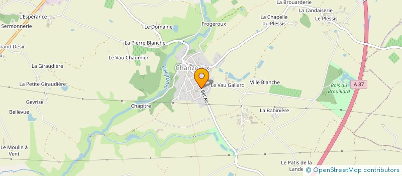 localisation de l'entreprise MONSIEUR SENA JUGANAIKLOO  CHEMILLE-EN-ANJOU