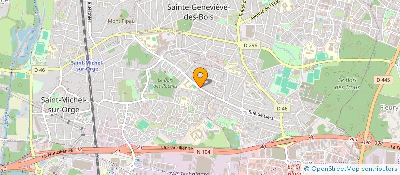 localisation de l'entreprise MONSIEUR SENA LOKONON à SAINT-MICHEL-SUR-ORGE
