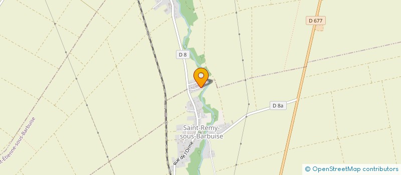 localisation de l'entreprise MONSIEUR SENAD HUSEJINOVIC  SAINT-REMY-SOUS-BARBUISE