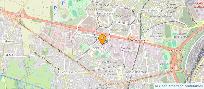 localisation de l'entreprise MONSIEUR SENAN ALTUN à STRASBOURG