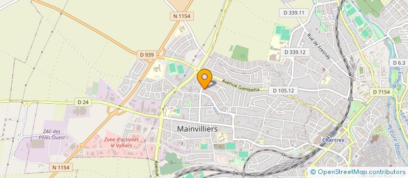 localisation de l'entreprise MONSIEUR SENAN TANOH à MAINVILLIERS