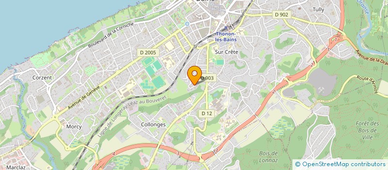 localisation de l'entreprise MONSIEUR SENASI SAKIRI à THONON-LES-BAINS