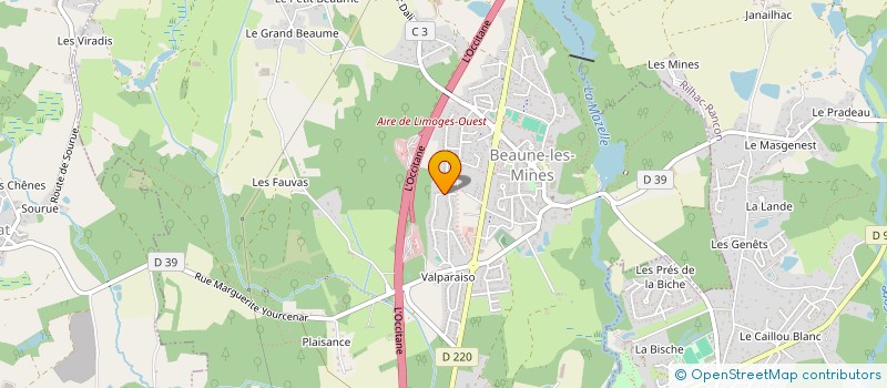 localisation de l'entreprise MONSIEUR SENAT ARSLANI à LIMOGES