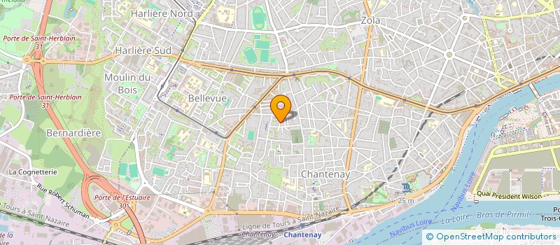 localisation de l'entreprise MONSIEUR SENAY ABRAHAM KNFE à NANTES