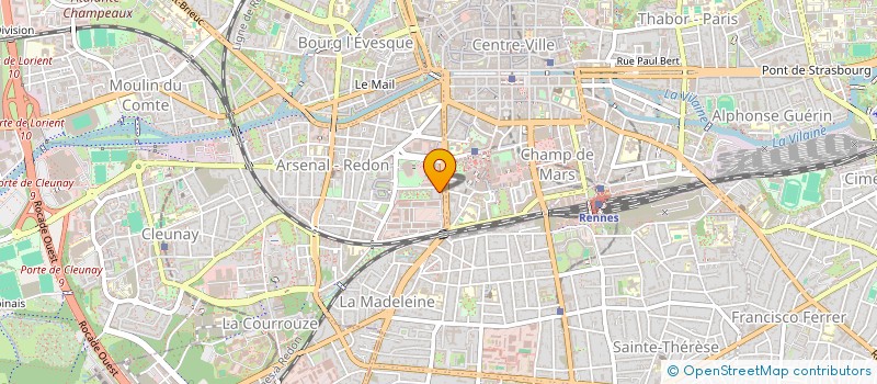 localisation de l'entreprise MONSIEUR SENAY BINYAM  RENNES