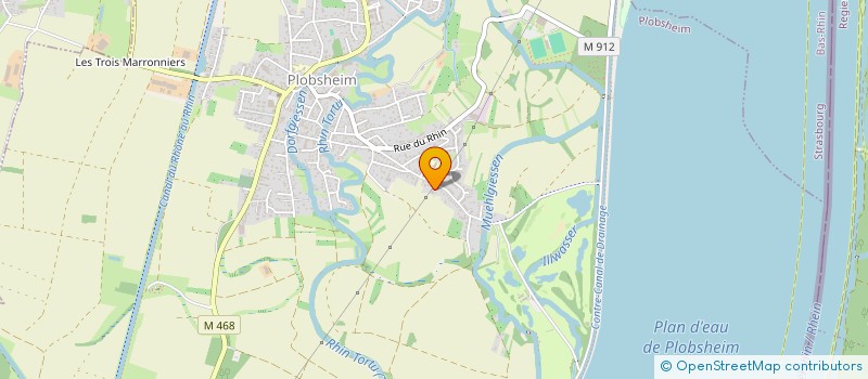 localisation de l'entreprise MONSIEUR SENDY AUNDOO  PLOBSHEIM