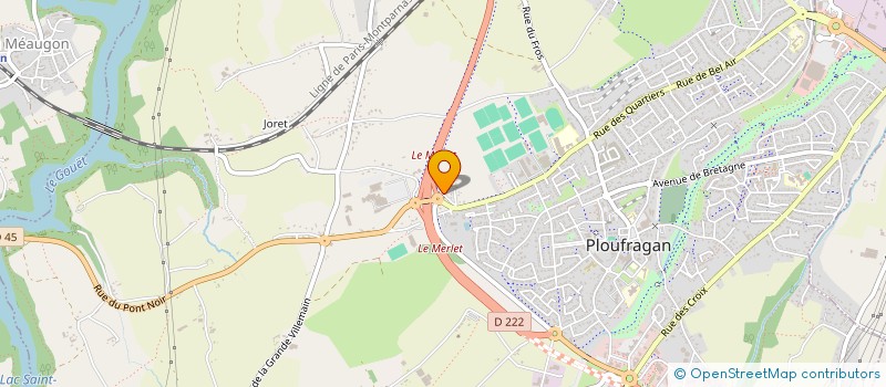 localisation de l'entreprise MONSIEUR SENER HUYUK à PLOUFRAGAN