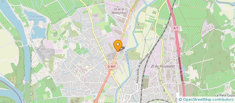 localisation de l'entreprise MONSIEUR SENG SODACHANH  SORGUES