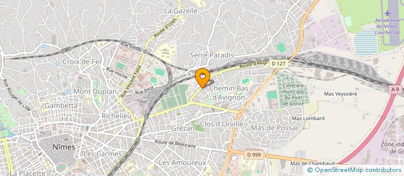 localisation de l'entreprise MONSIEUR SENG THAO  NIMES